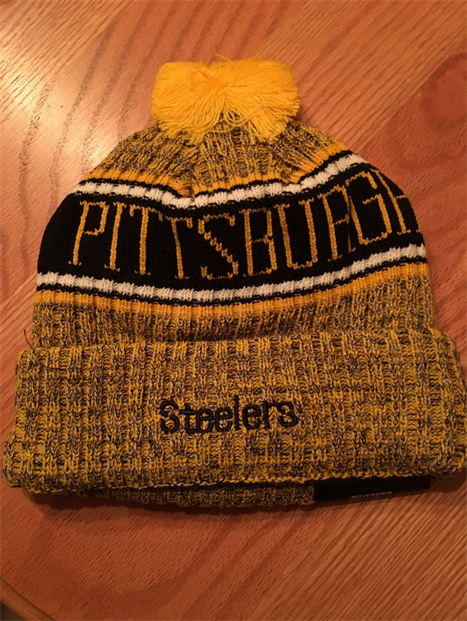 PITTSBURGH STEELERS </BR>KNIT HAT 2 $20.00 PITTSBURGH STEELERS </BR>KNIT HAT 2 $20.00